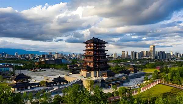 汉中天汉楼广场