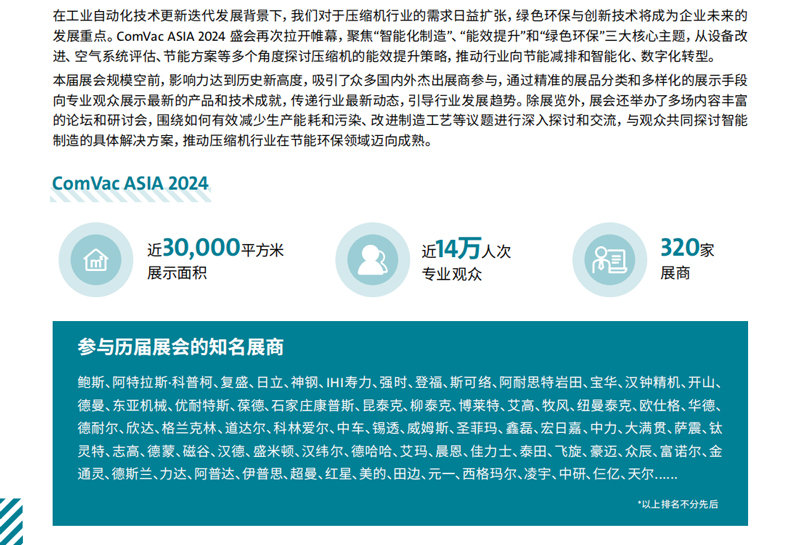 2025上海国际压缩机及设备展览会